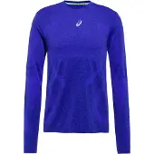 Asics Men's Road Seamless Long Sleeve Top Cobalt Burst/Eggplant