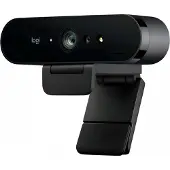 Logitech BRIO 4K - Livestreamingkamera - färg - 13.000.000 pixlar - 4096 x 2160 - ljud - USB-C