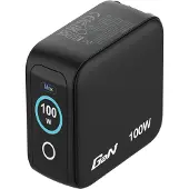 Verbatim 30239 USB-laddare 100 W QC 3.0, Power Delivery 3.0 Svart Inomhus GaN