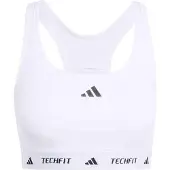 Adidas Sportbehå 'TECHFIT' svart / vit