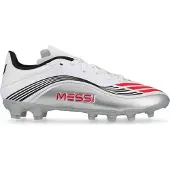 Adidas F50 Messi League Mg Prestig10 - Vit/lucid Red/silver Barn - Multi Ground (Mg), storlek 38