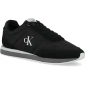 Calvin Klein Låg sneaker svart / vit