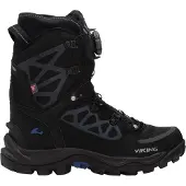 Viking Footwear Unisex Constrictor III High Waterproof Boa Black/Silver