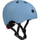 Scoot & Ride Cykelhjälm - Steel - - 55-58 cm - Cykelhjälm