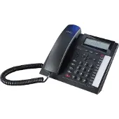 AGFEO T 18, Analog telefon, Högtalartelefon, 99 poster, Svart