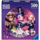 Ravensburger Pussel 500 Bitar K-Pop Demon Hunters Circle