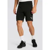 Puma Sportbyxa 'TeamRise' svart / vit