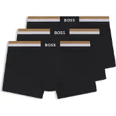 BOSS Boxershorts 'Motion' sand / svart / vit
