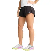 Puma Sportbyxa 'Velocity 3' svart / vit