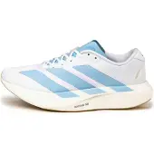 Adidas Adizero Evo SL Woven Shoes White Blue SS26, Size UK 11