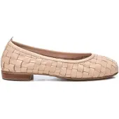 Carmela för kvinnor. 16166201-BEIGE Ballerinaskor i skinn 161662 beige (40), Hud, Brun, Karta, Ingen, Casual, Klassisk