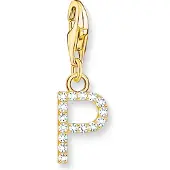 Thomas Sabo Charm Club Charmista bokstavssmycken P guld 1979-414-14