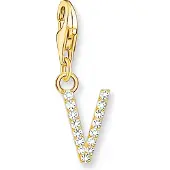 Thomas Sabo Charm Club Charmista bokstavssmycken V guld 1985-414-14