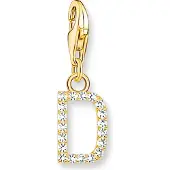 Thomas Sabo Charm Club Charmista bokstavssmycken D guld 1967-414-14