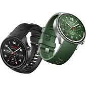 OnePlus Watch 2R - aluminiumlegering - smart klocka med rem - 32 GB - grå kanonmetall