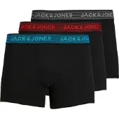 Jack & Jones Boxershorts blå / grå / röd / svart