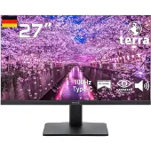 Terra 2748W LCD-skärm EEK E (A - G) 68.6 cm (27 tum) 1920 x 1080 pixel 16:9 5 ms HDMI, DisplayPort, USB-C, Hörlursuttag IPS LCD