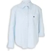 Tom Tailor Blus pastellblå / pastellgul / vit