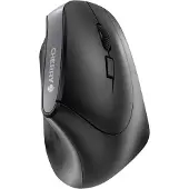 Cherry MW 4500 Ergonomisk mus Trådlös Optisk Svart 6 Knappar 1200 dpi Ergonomisk