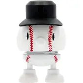 Hoptimist Baseboll Small Bumble - White - - One Size - Dekoration