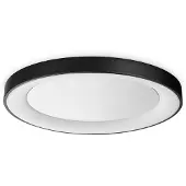 Ideal Lux LED taklampa Planet, Svart, Vardagsrum / matsal, Metall, Modern, LED-taklampa