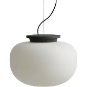 Frandsen Taklampa , Supernate, dimbara, Vit, Vardagsrum, Glas, Design