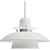 BELID Taklampa , dimbara, Vit, Matsal, Metall