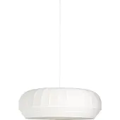 Northern Design pendellampa Tradition large oval, dimbar, Vitt / opal, Vardagsrum / matsal, Textil / tyger / siden, Design, Pendellampa