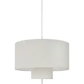 New Works Taklampa , Margin, dimbara, Vit, Matsal, Tyg / textil, Skandinavisk