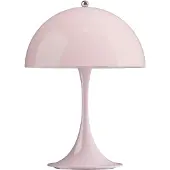 Louis Poulsen LED bordslampa Panthella 250, dimbar, Violett / rosa / rosè, Vardagsrum / matsal, Syntetmaterial, Modern, LED-bordslampa