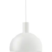 Louis Poulsen Hänglampa FJ Elements, dimbar, Vitt / opal, Vardagsrum / matsal, Aluminium / grå / zink, Modern, Pendellampa