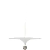 New Works Design pendellampa Kantarell, dimbar, Aluminium / grå / zink, Vardagsrum / matsal, Metall, Design, Pendellampa