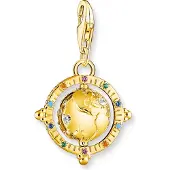 Thomas Sabo Charm Club Pendant Globe gold berlock 1923-488-7