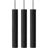 UMAGE Taklampa , Chimes Cluster 3, Svart, Vardagsrum, Trä, Design