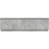 vidaXL TV-skåp Betonggrå 180 x 38 x 49 cm Konstruerat trä