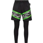 Plein sport Sport Leggings Camouflage