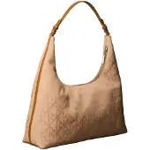 Calvin Klein Axelremsväska 'Emblem Hobo' khaki