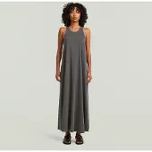 G-Star Washed Tank Maxi Dress - Grey - Women