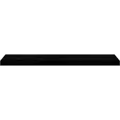 vidaXL Trappstegsmattor 20 pcs mörkbrun 100x30x2 cm massiv ek