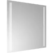 vidaXL Badrumsspegel LED 40x40 cm