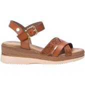Xti för kvinnor. 14385102-TAUPE Sandaler 143851 taupe (36), 3 till 5 cm, Spänne, Casual