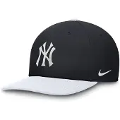 Nike Mlb New York Yankees Dri-fit Pro Structured Square Bill Keps