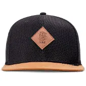 Djinns Keps 'Honey Knit' konjak / svart