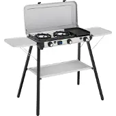 Campingaz Camping Kitchen 2 Multi Cook Plus(grå, 2 kokplattor 2x 1,8 kW + grillplatta 0,9 kW, modell 2025)