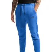 Nike Sweatpants Tech Fleece - Blå/Grå/Svart, storlek Large