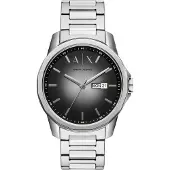 Giorgio Armani Analog klocka svart / silver