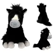 Miss Melody - Plush Horse Black 20 cm
