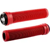 Odi Styregrepp Soft Longneck BMX Flangless 143mm Bright röd