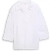 Tom Tailor Blus vit