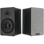 AVCOM 6" Bookshelf Speaker (par) Svart